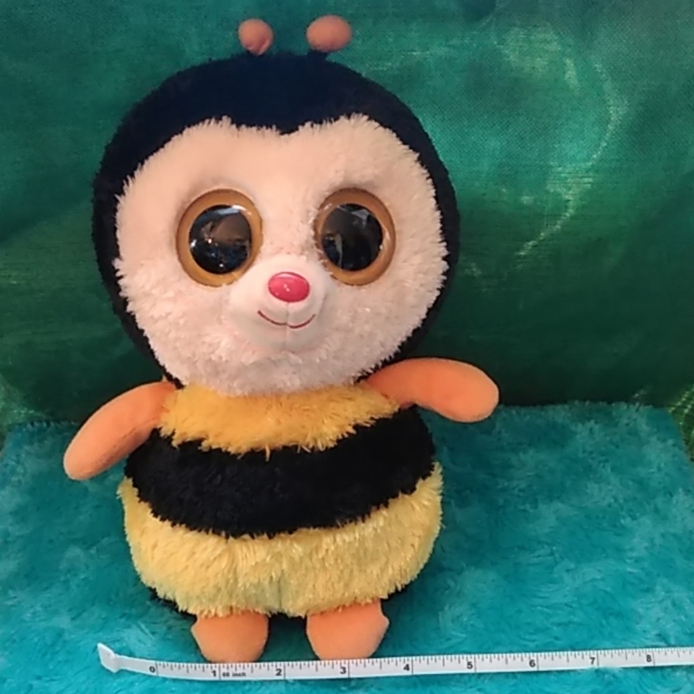 Big Sparkle Eye Bee Beanie Baby - Sting